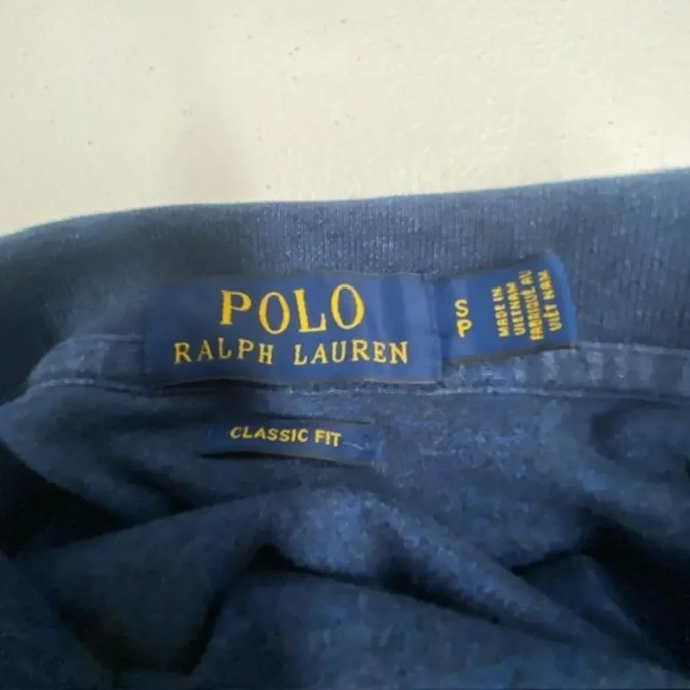 Polo Ralph Lauren Polo Shirt Men's Small Blue Classic Fit Pony Logo Cotton